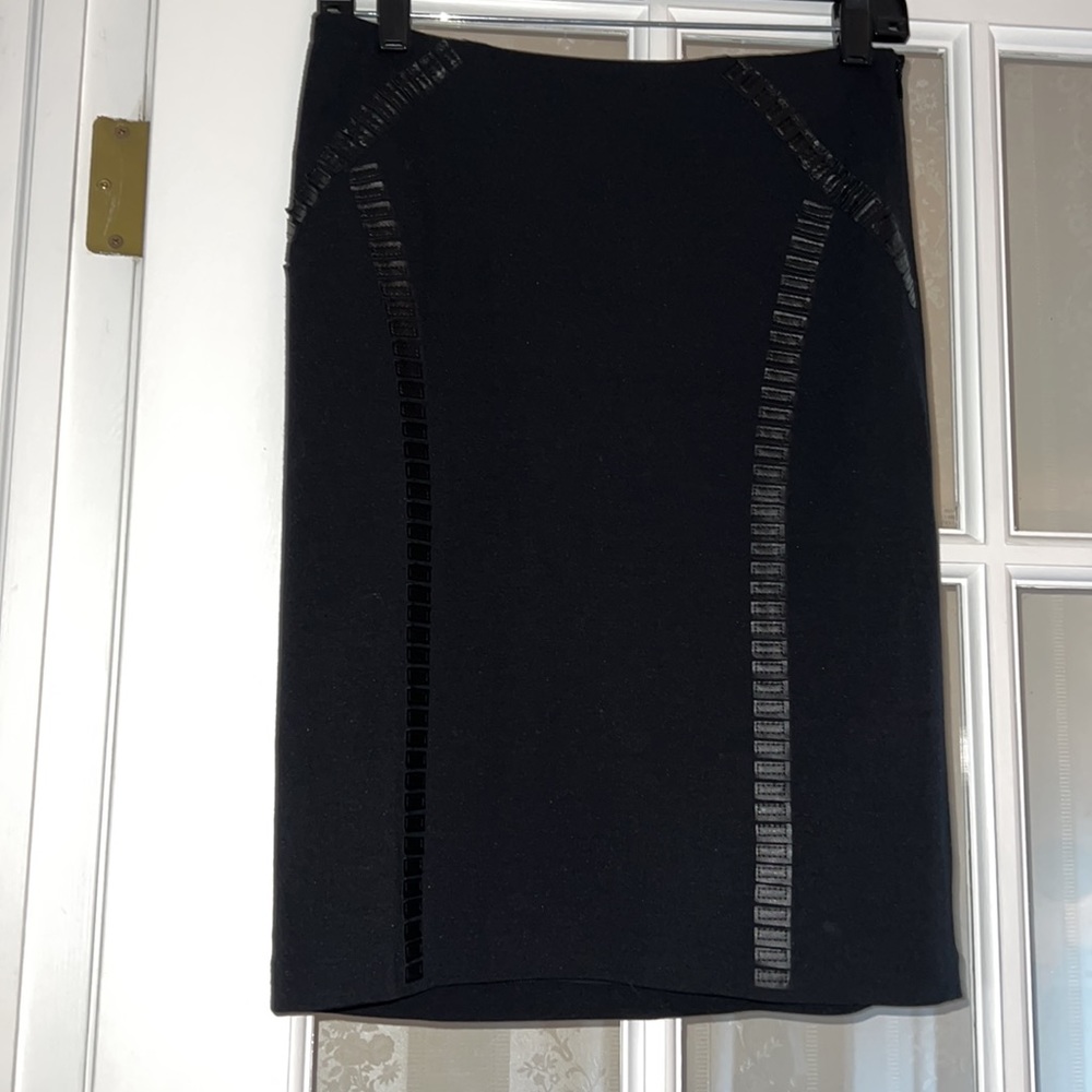 Black sleek and classy  Cluny skirt. Size 6
